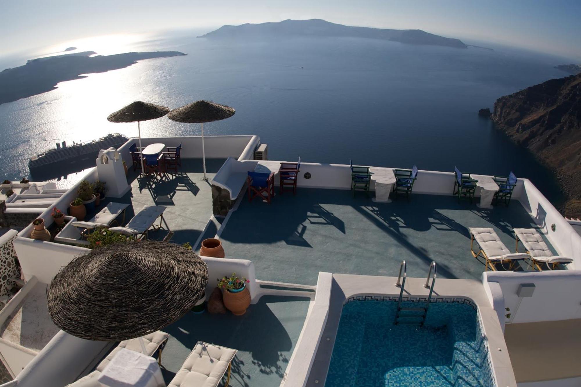 Vallas Apartments & Villas Firostefani Dış mekan fotoğraf