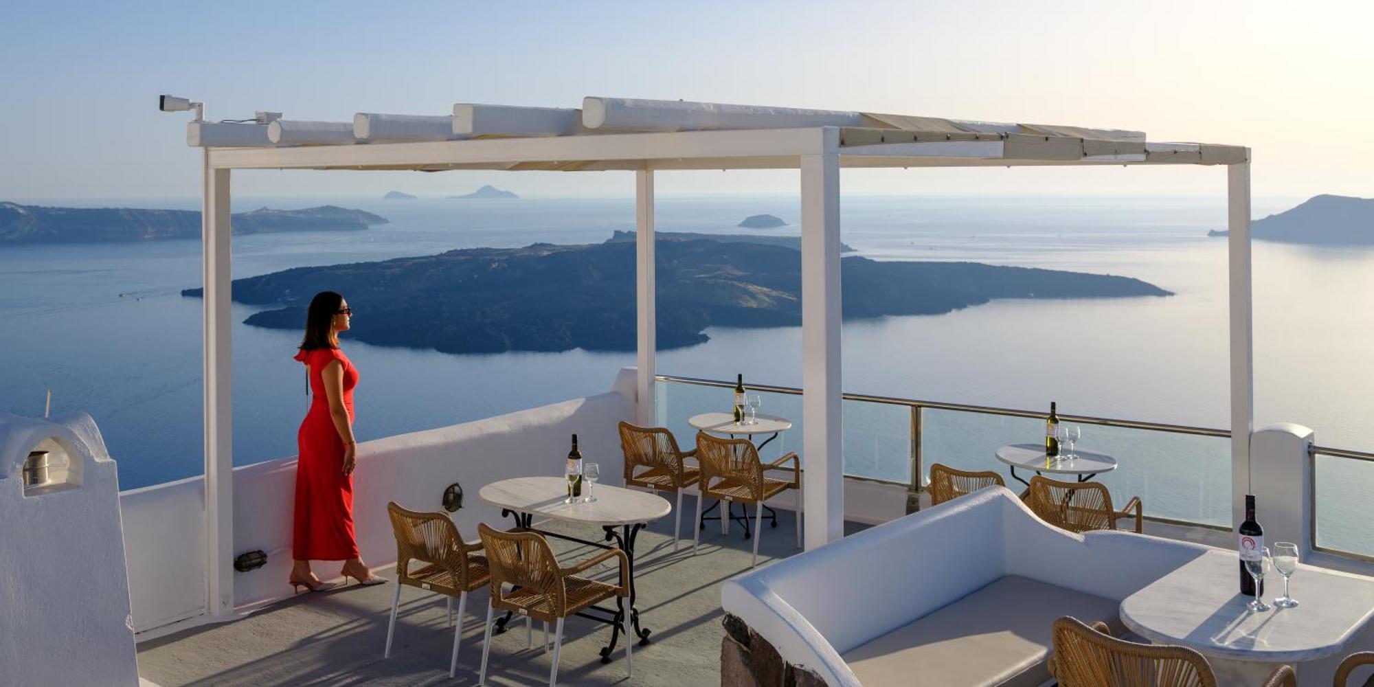 Vallas Apartments & Villas Firostefani Dış mekan fotoğraf