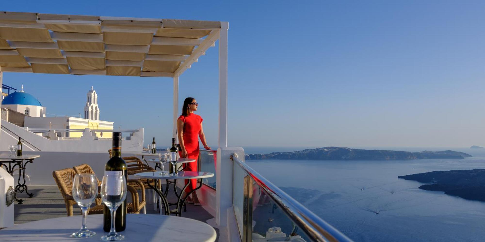 Vallas Apartments & Villas Firostefani Dış mekan fotoğraf