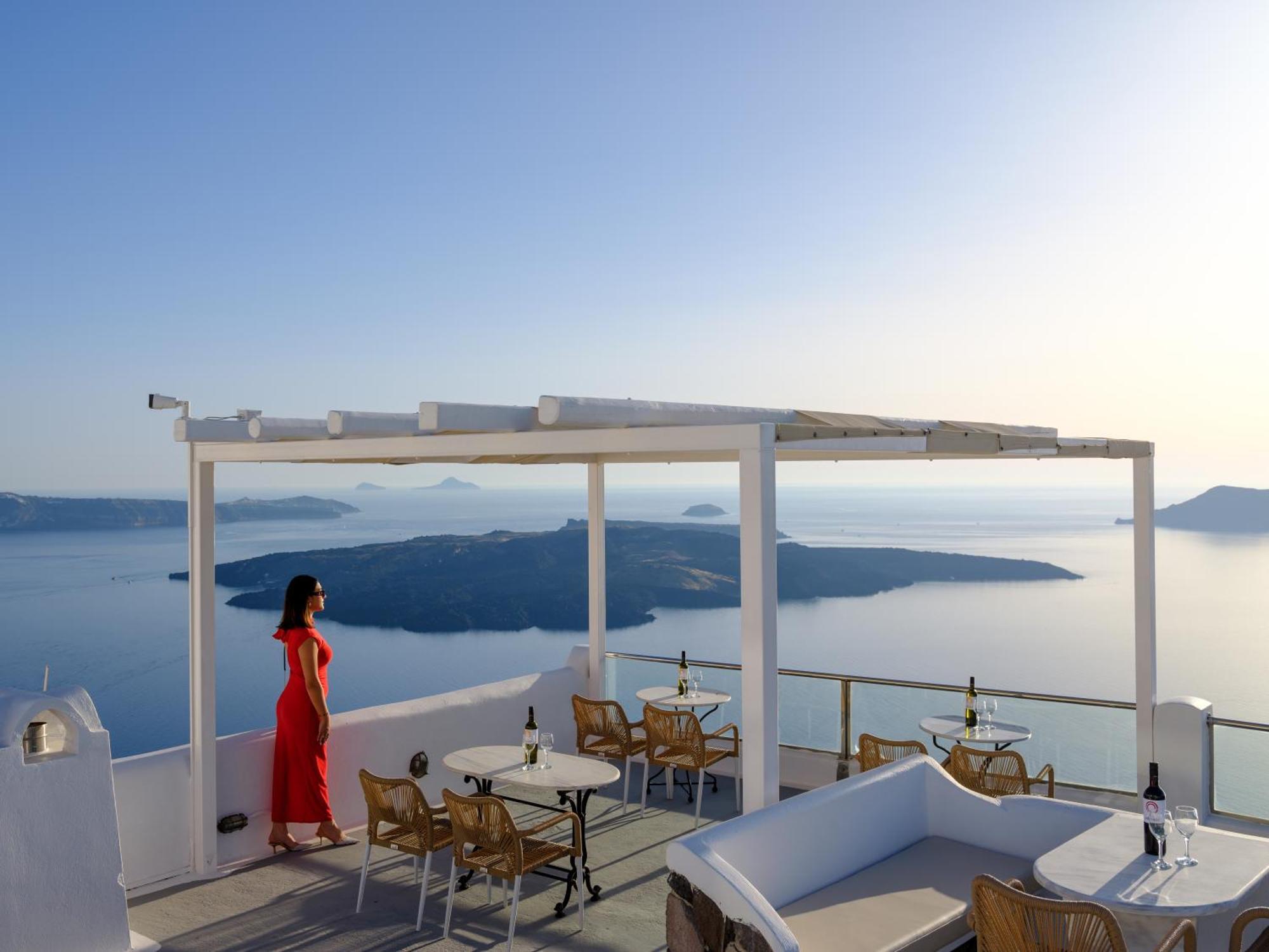 Vallas Apartments & Villas Firostefani Dış mekan fotoğraf