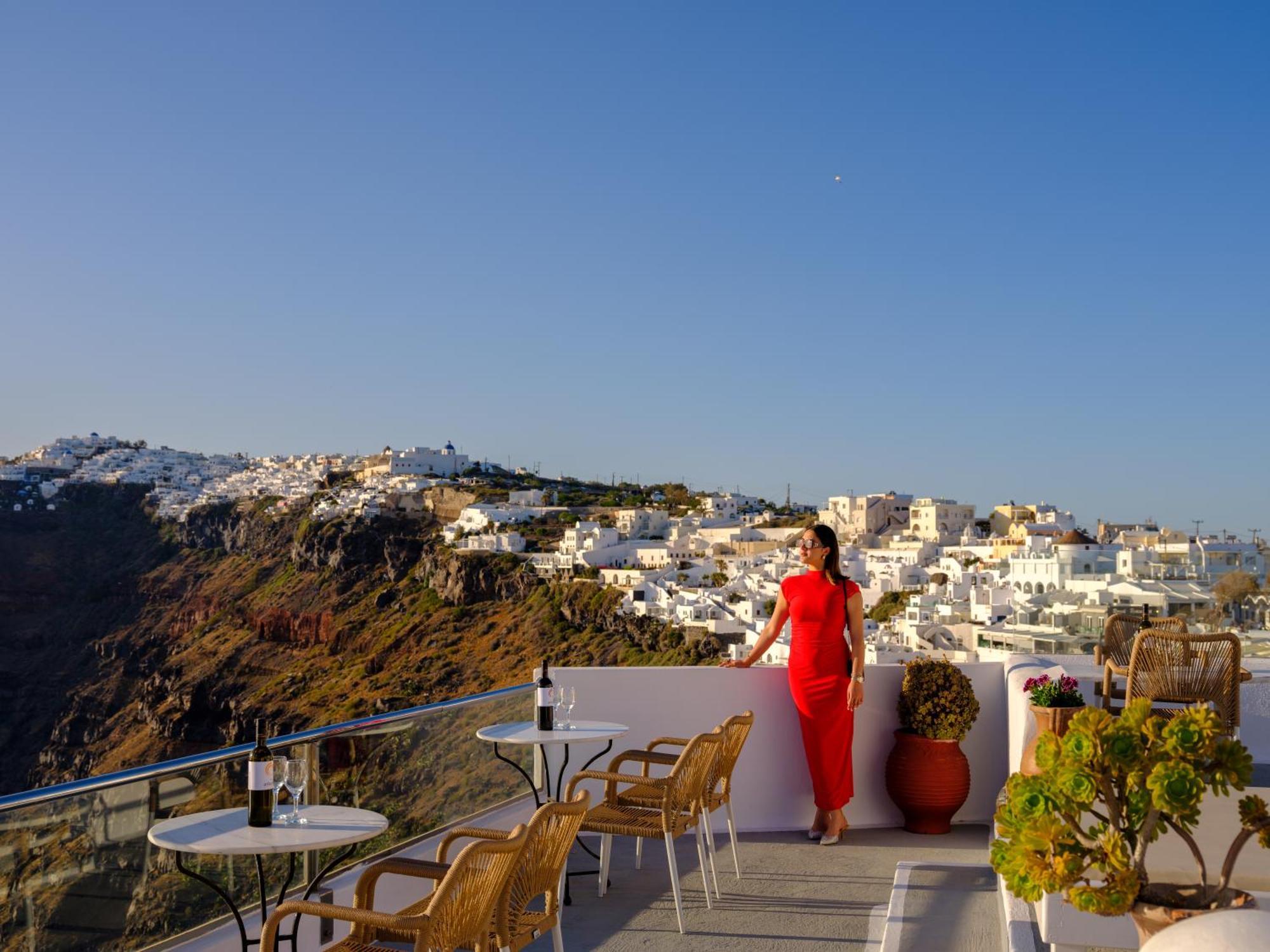 Vallas Apartments & Villas Firostefani Dış mekan fotoğraf